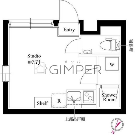 メゾン　ド　ハツダイの物件間取画像